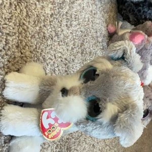 It is a dog stuffed animal